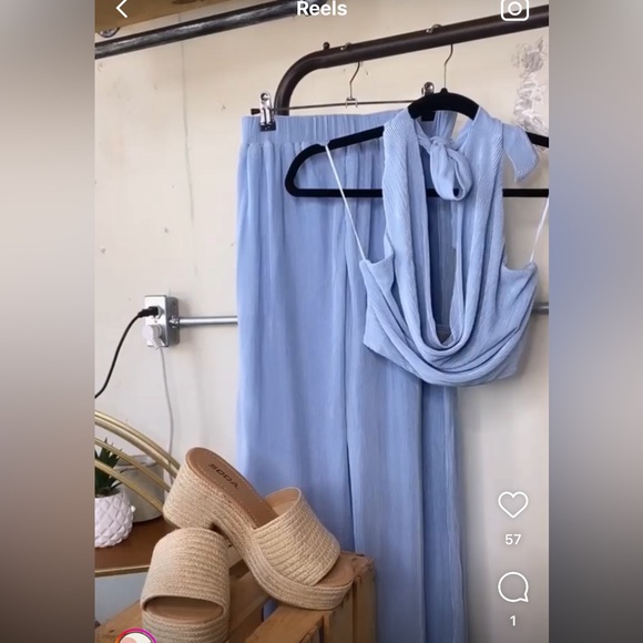 Silk 2 piece set - Picture 1 of 3